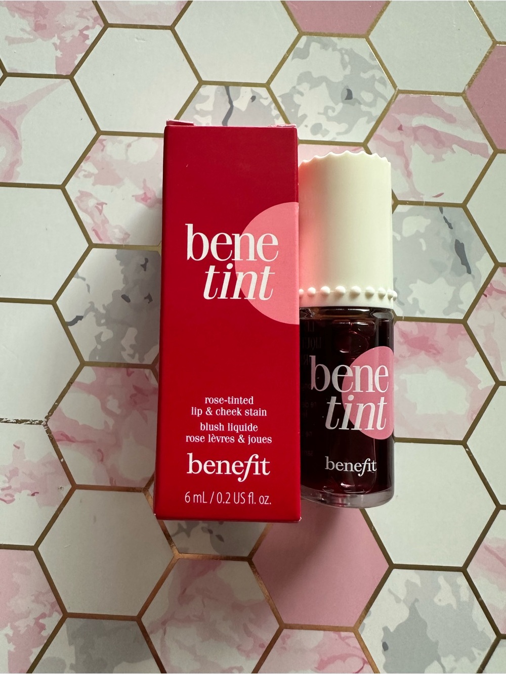 BENEFIT COSMETICS Benetint Rose-Tinted Lip & Cheek Stain